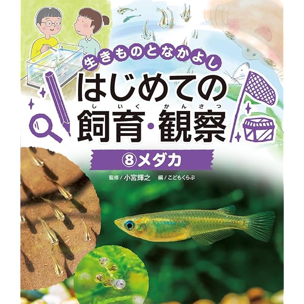 メダカ: くらしと飼い方 (学研わくわく観察図鑑) | 岩松鷹司 |本