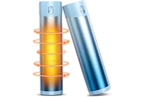 Tekuton 充電式カイロ 2S急速発熱 電子 12000mAh 大容量 寒さ対策 超軽量 充電式 3段階温度調節 電気カイロ 14時間連続使用 Type-C急速充電 小型 持ち運びやすい ハンドウォーマー 防寒 旅行 出張 通勤 通学 クリスマス プレゼント