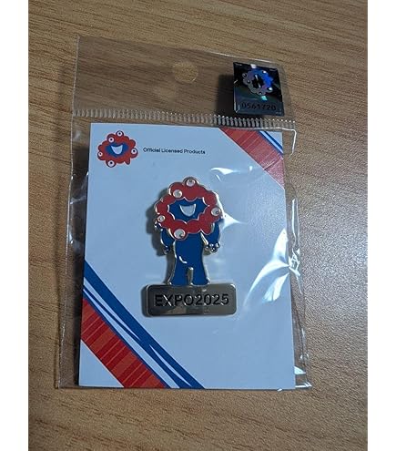 Amazon | ミャクミャク 大屋根リング ピンバッジ 万博 2025 | バッジ