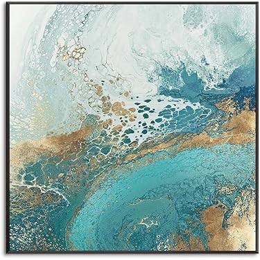 アマゾン・サンクチュアリ / 抽象画 額縁セット 63×46㎝ 原画限り アマゾン・サンクチュアリ / 抽象画 額縁セット 63×46㎝ 原画1点のみ