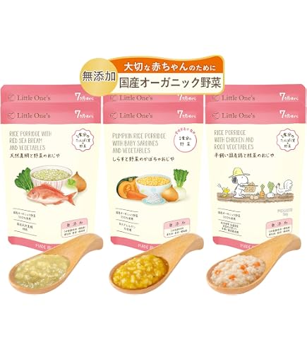 Amazon | manma 四季のベビーフードセット (6個セット, 12ヶ月【おじや 
