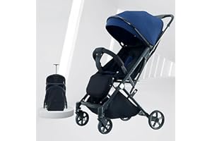 ベビーカー、軽量コンパクトな、お出かけ用、子供用旅行用、 折り畳み コン 、サンキャノピー付き、洗える、通気性がある、新生児 折りたたみ リクライニング 、0～4歳児向け 、収納 荷物置き 新生児ギフト、ベビーシャワーギフト、出産お祝