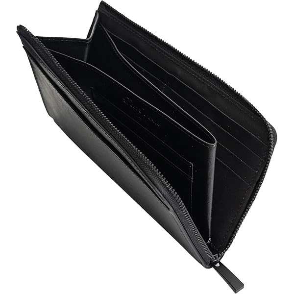 薄型長財布 メンズ 本革 極薄 ブラック ミニマルデザイン / MIYABI Amazon | [Iaji] 財布 メンズ 長財布 本革 コンパクト 大容量 長財布