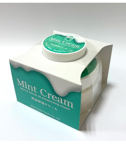 Amazon | 北見ハッカ通商 ミントクリーム80g(ミント入り馬油) | 北見