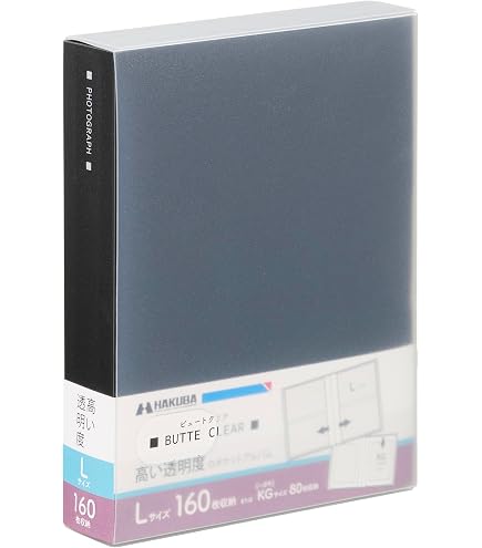 Amazon | ナカバヤシ ポケットアルバム フォトホルダー L判タテ6面
