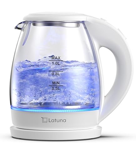 Amazon | Hamilton Beach 1.7L ガラス電気ケトル お茶と水用