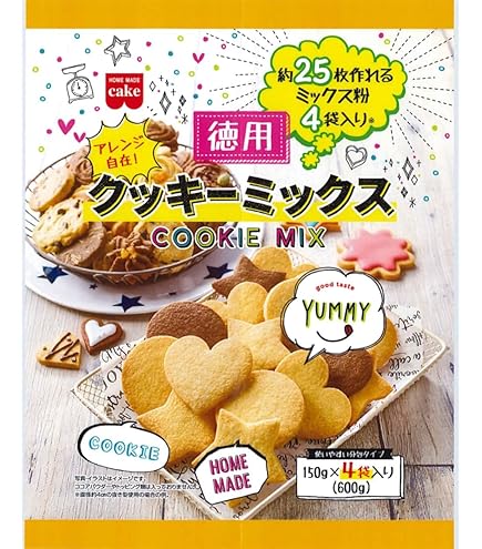 Amazon | ニップン ニップン めちゃラク クッキーミックス 100g×16袋入