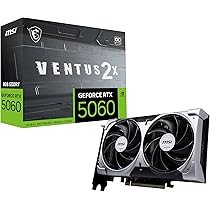 グラフィックボード・グラボ・ビデオカード MSI Gaming RTX 5060 8G Shadow 2X MSI GeForce RTX 5060 8G SHADOW 2X OC - MSI-US Official Store
