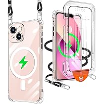 Amazon.co.jp: iPhone 13 Mini 用 ケース クリア [1枚ガラスフィルム