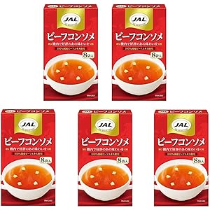 明治 JALスープビーフコンソメ 8袋×5個