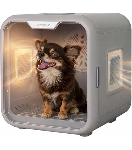 Amazon.co.jp: YIMAIDA ペットドライヤー 猫 犬用 ドライルーム ペット