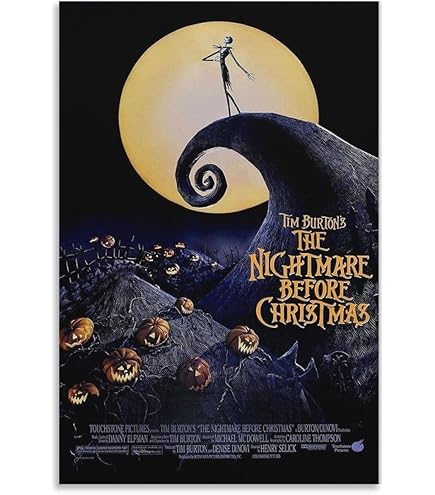 オリジナル　ナイトメアビフォアクリスマス ポスター 映画ポスター.ピードッグスショップ 映画ポスター ナイトメア