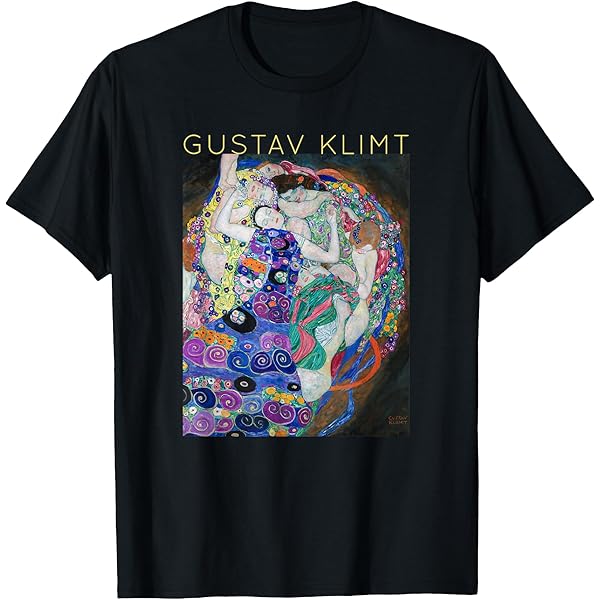 Amazon | グスタフ・クリムト - 医学 - アーティスト向け Tシャツ | T