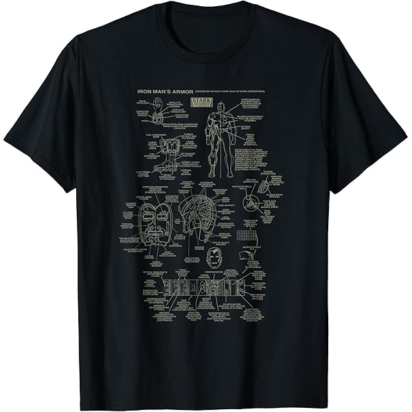 Amazon | マーベル・スターク・インダストリーズ Tシャツ | Tシャツ