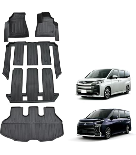 新品ヴォクシー ノア 90系ラゲッジマット5点セット 7人乗用ハイブリット車 Amazon | トヨタ ヴォクシー ノア 90系 専用 フロアマット+ラゲッジ