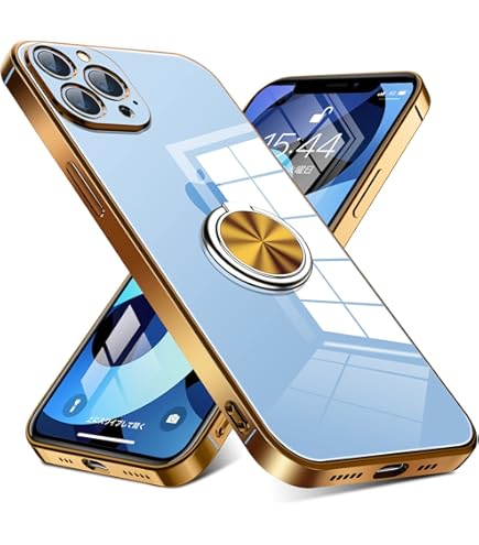 Amazon.co.jp: iPhone 13 Pro Max 用 ケース リング付き クリア 耐衝撃