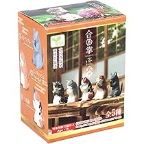 Amazon.co.jp: 【美浜卸売-ORS4A01】フィギュア 合掌 匠 猫拝