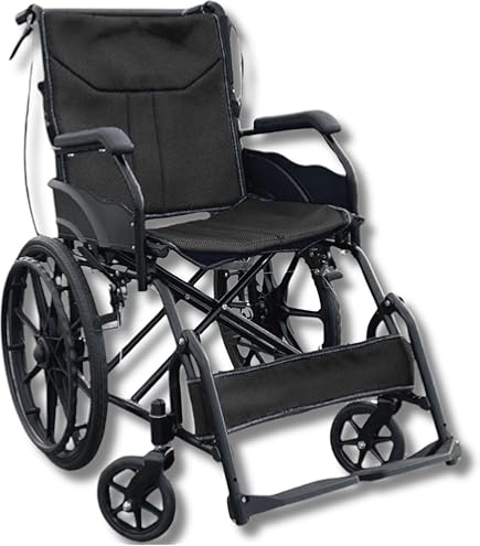 Amazon | ESLUVE 介助型車椅子 車いす 折り畳み式 軽い車椅子 簡易