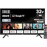 テレビ 32型 23年モデル google tv 音声検索 地デジ Wチューナー Youtube プライムビデオ HDD録画対応 国内メーカー FFF IRIE FFF-TV32WG