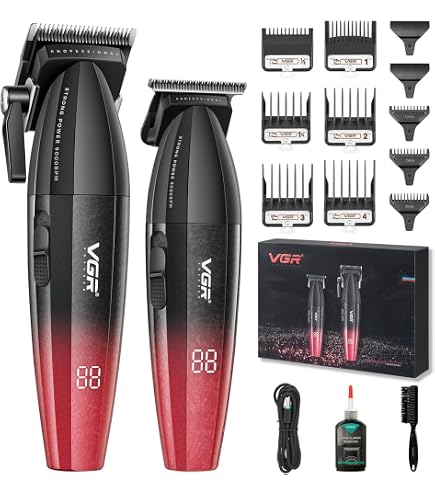 Amazon.co.jp: VGR 001 & 977 バリカン&トリマーセット 男性用 DLC