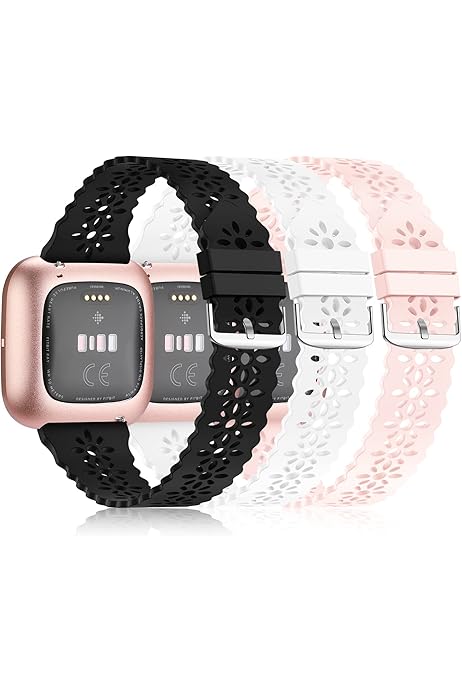 Fitbit Charge Fitbit Versa Bands Leather Wrist Bands Amazone