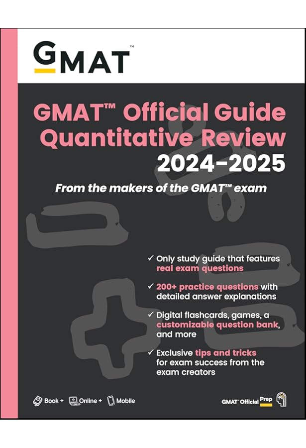 Amazon | GMAT Official Guide Quantitative Review 2025-2026: Book +