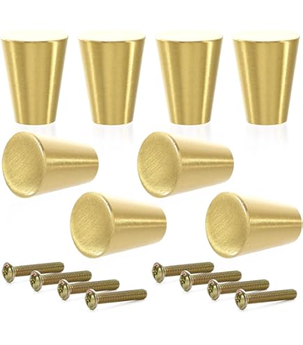 Amazon | ストウブ ノブ ブラス 真鍮 取手 持ち手 つまみ ゴールド M