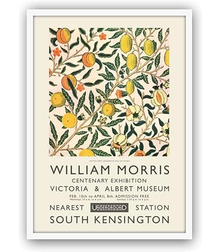 ウィリアムモーリスのポスター（額装）　3枚セット ウィリアムモーリスのポスター（額装） 3枚セット Amazon.co.jp