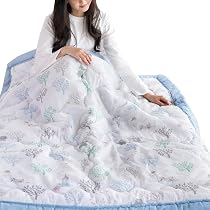 Amazon.co.jp: じぶんまくら ムーミン 肌ふとん シングル 140×190cm 綿