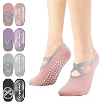 Amazon.co.jp: [girldate] ヨガソックス 4足セット ピラティス