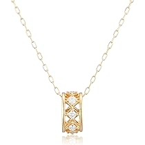 Amazon | [ヨンドシー] 4℃ K18 イエローゴールド ネックレス