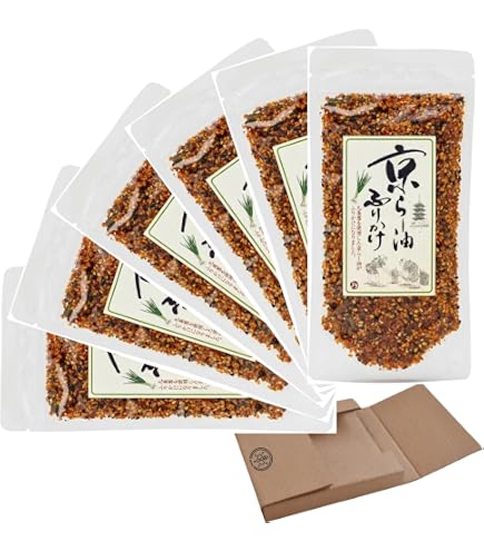 Amazon.co.jp: 【京都限定】 京らー油ふりかけ (80g) 4個 京都土産