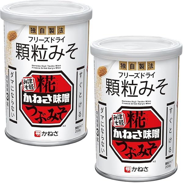 みそ Amazon.co.jp: Kanesa Kojitsu Miso Cup, 22.0 oz (650 g) x 2