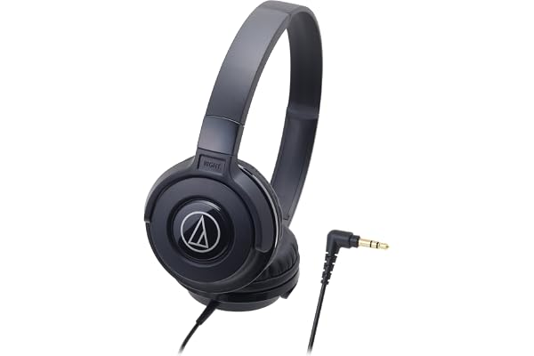 オーディオテクニカ ATH-S100 BK ヘッドホン 有線 STREET MONITORING DJ ポータブル オンイヤーヘッドホン ブラック