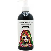 Amazon | トリプルレインボー カラーシャンプー ブラック 300ml