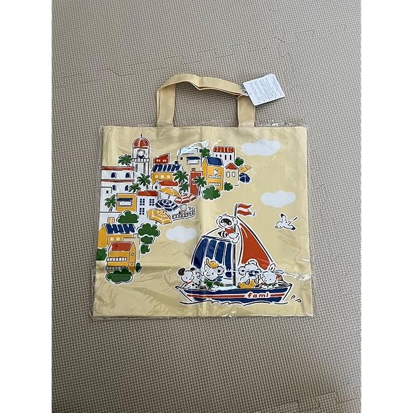 Amazon | ファミリア トートバッグ 青系ファミリアチェック 大