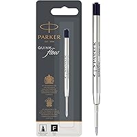 PARKER パーカー クインクフロー ボールペン替え芯 ブラック 1本入 黒 F 細字 0.8mm 油性 ボールペン リフィル 正規輸入品 1950367