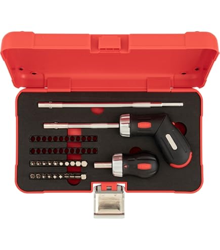 Amazon | トネ(TONE) ラチェットドライバーセット RDS32BR-Y