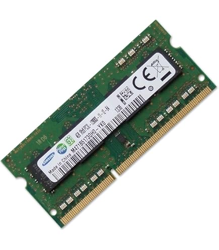 SAMSUNG 4GB 1Rx8 PC3L-12800S-11-13-B4 RAM SODIMM (Renewed