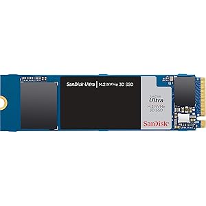 SanDisk Ultra M.2 NVMe 3D 内蔵SSD 1TB / SDSSDH3N-1T00-G25 / 転送…
