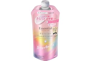 エッセンシャル プレミアム うるおいバリアコンディショナー シルキー＆スムース つめかえ用 340ml