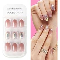 ネイルチップ・付け爪 press ons ネイルチップ ショート 24枚 付け爪 短め 可愛い スクエアオフ