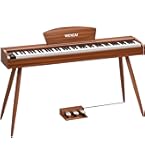 最終価格！新品同様Donner 電子ピアノ 88鍵 3本ペダル Amazon | Donner 電子ピアノ 88鍵 ハンマーアクッション鍵盤 3本