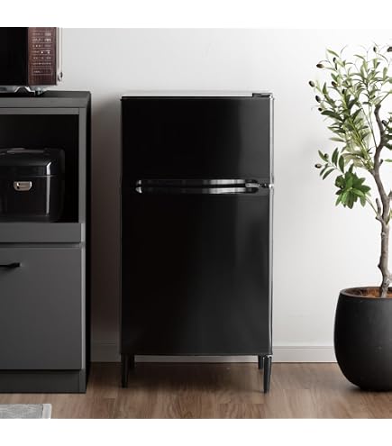 Amazon.co.jp: 冷蔵庫 93L 1ドア 右開き RCD93WHS(E) レトロデザイン