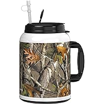 Mugs N Coffee 100 Oz NextCamo Mug With Reusable Straw - BPA Free - M