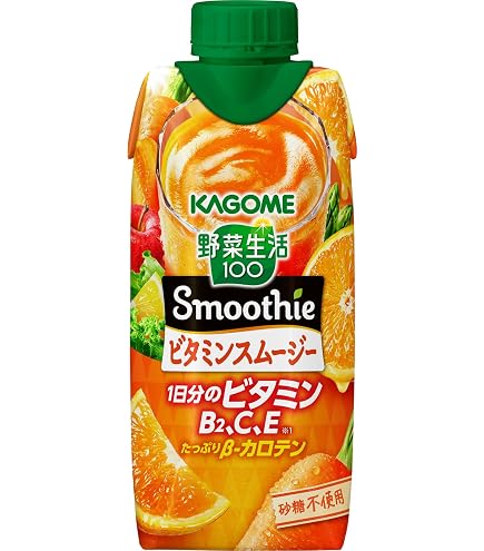 Amazon.co.jp: カゴメ 野菜生活100 Smoothie (スムージー) ベリー
