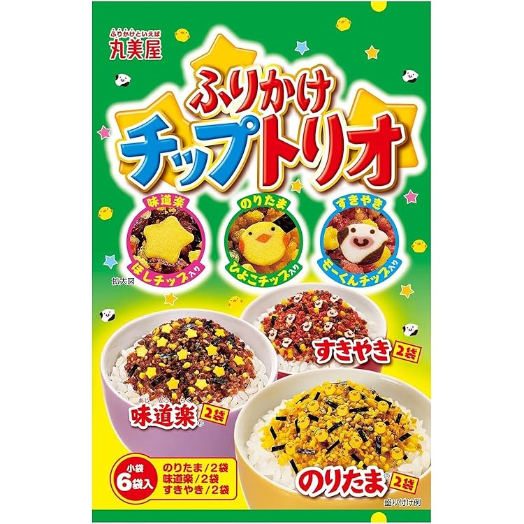 Amazon.co.jp: 丸美屋 期間限定 ひよこチップ入り のりたま 20g : 食品