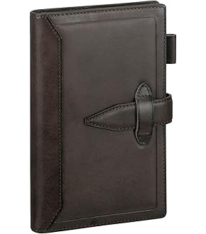 PLOTTER/プロッター ブライドル ブラック M5 システム手帳 2021年は手のひらサイズのM5(ミニ5穴)手帳で軽快に