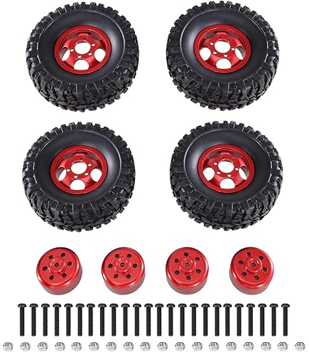 Amazon | ラジコンクローラー用滑り止めタイヤ メタルホイール MN-82