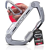 bagjack 別注 AUSTRI ALPIN キーキャッチャー カラビナ Amazon | GPCA カラビナ キーチェーン LITE - ステンレス